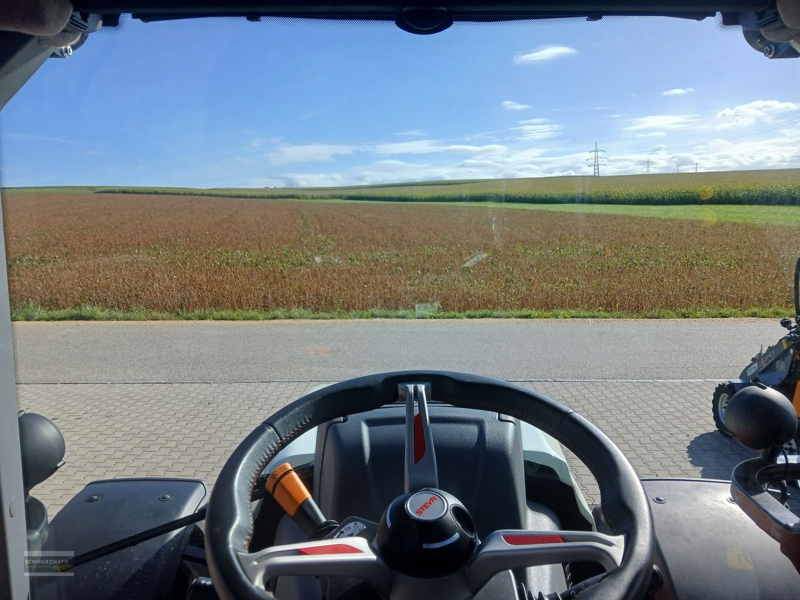 Traktor of the type Steyr 4110 Expert CVT, Vorführmaschine in Aurolzmünster (Picture 16)