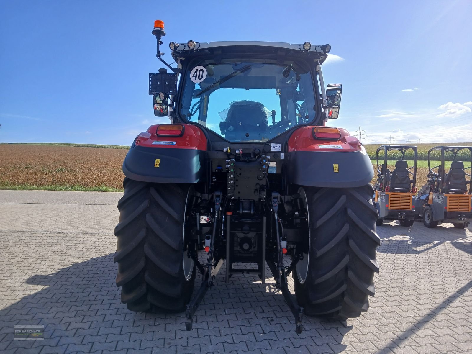 Traktor of the type Steyr 4110 Expert CVT, Vorführmaschine in Aurolzmünster (Picture 5)