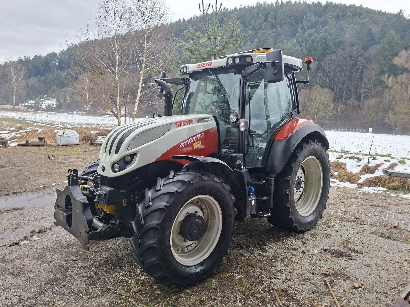 Traktor des Typs Steyr 4110 Expert CVT, Gebrauchtmaschine in Hollenthon (Bild 1)