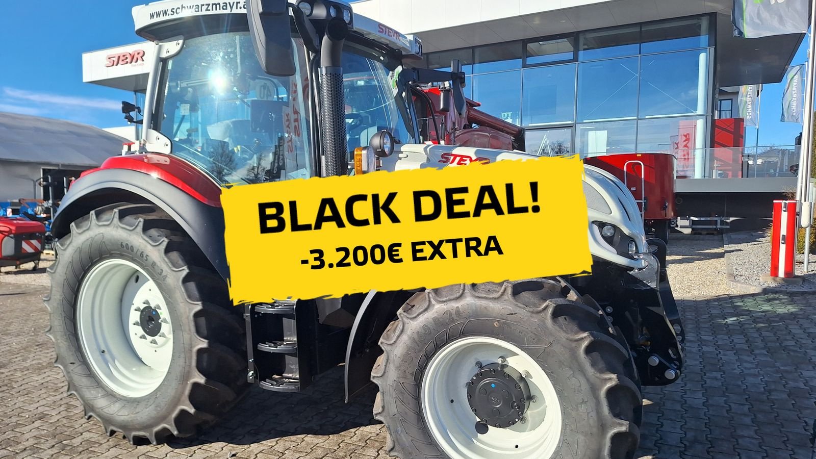 Traktor typu Steyr 4110 Expert CVT, Neumaschine v Schlitters (Obrázek 2)