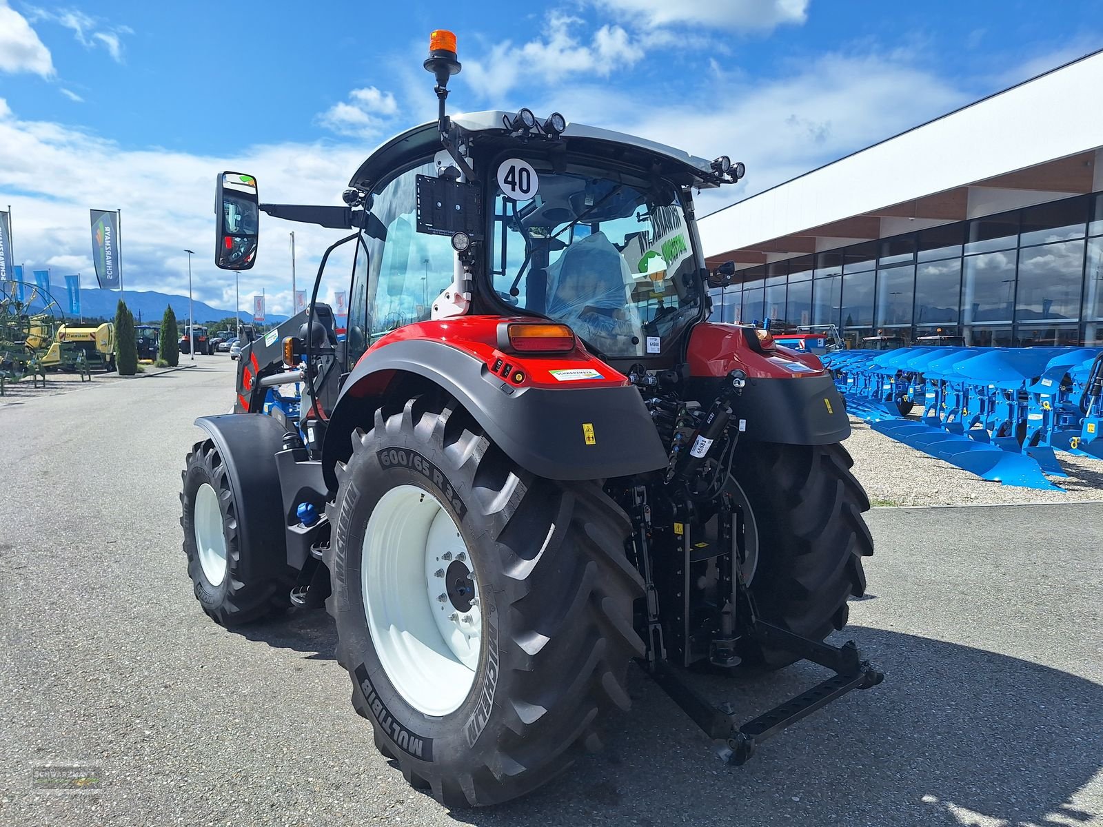 Traktor of the type Steyr 4110 Expert CVT, Mietmaschine in Gampern (Picture 7)