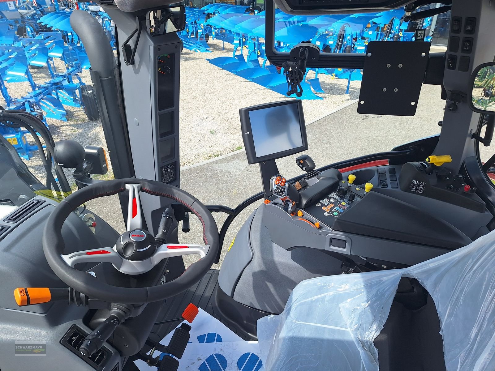 Traktor of the type Steyr 4110 Expert CVT, Mietmaschine in Gampern (Picture 14)