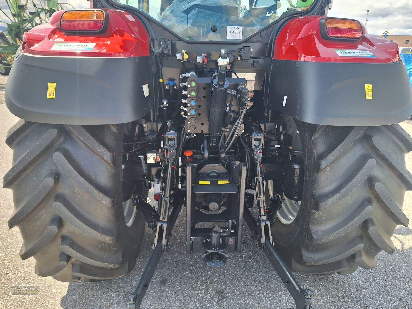 Traktor of the type Steyr 4110 Expert CVT, Mietmaschine in Gampern (Picture 11)