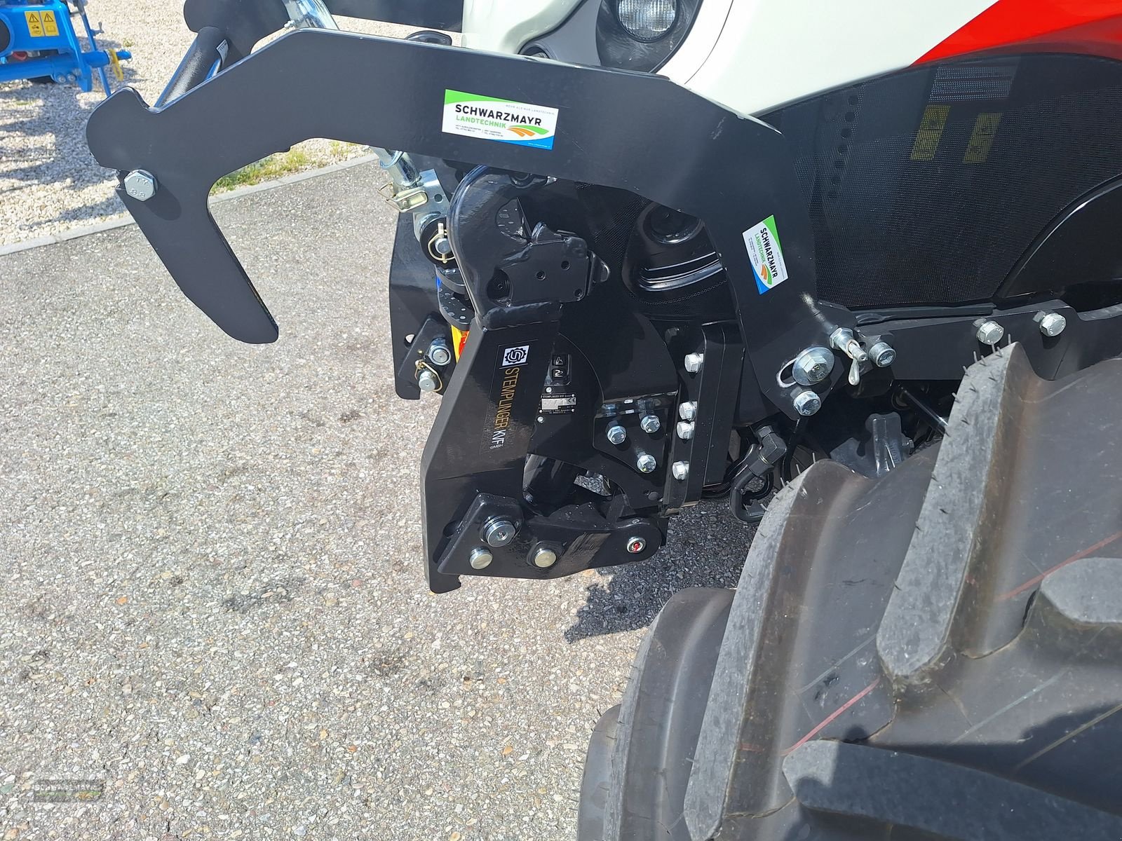 Traktor of the type Steyr 4110 Expert CVT, Mietmaschine in Gampern (Picture 17)
