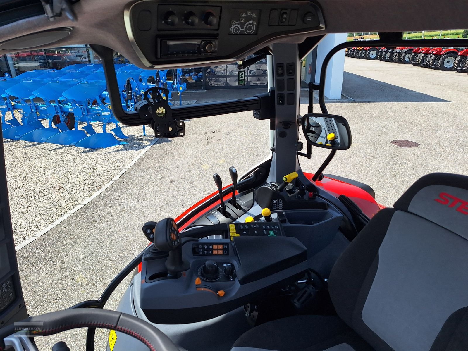 Traktor du type Steyr 4110 Expert CVT, Neumaschine en Gampern (Photo 14)