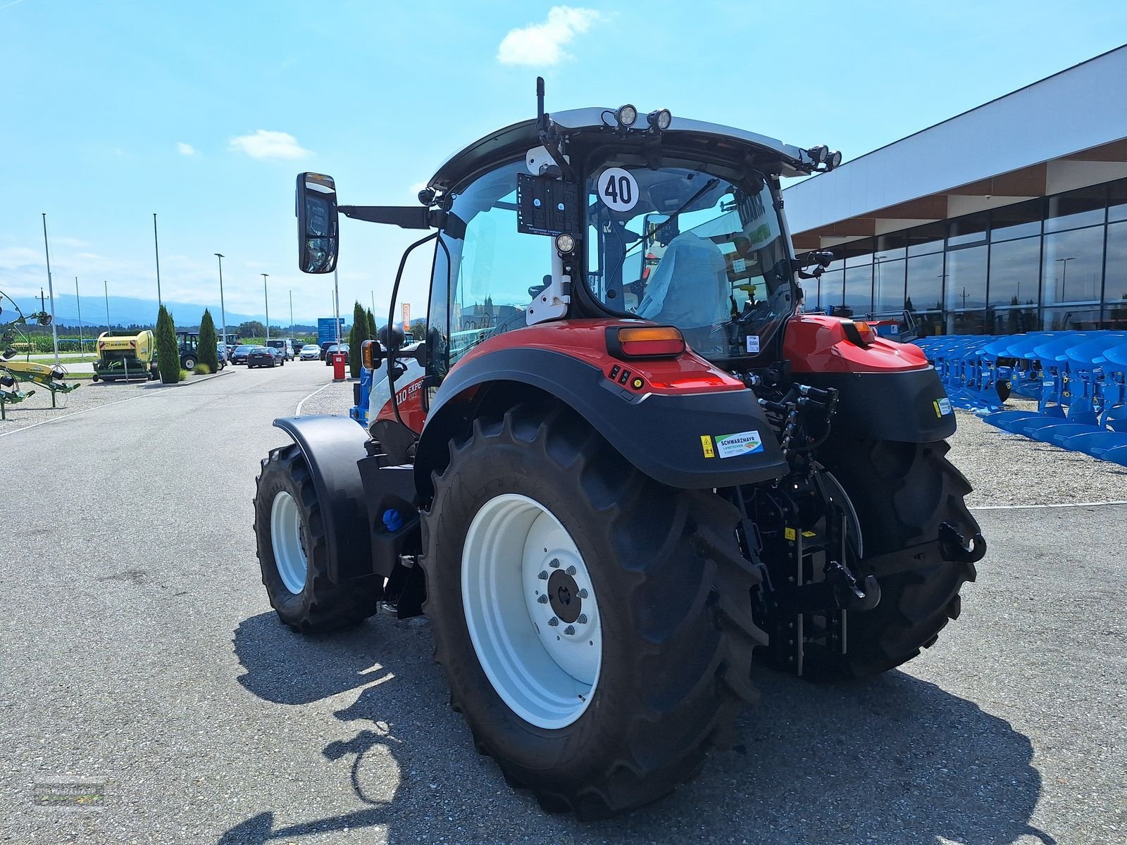 Traktor du type Steyr 4110 Expert CVT, Neumaschine en Gampern (Photo 5)