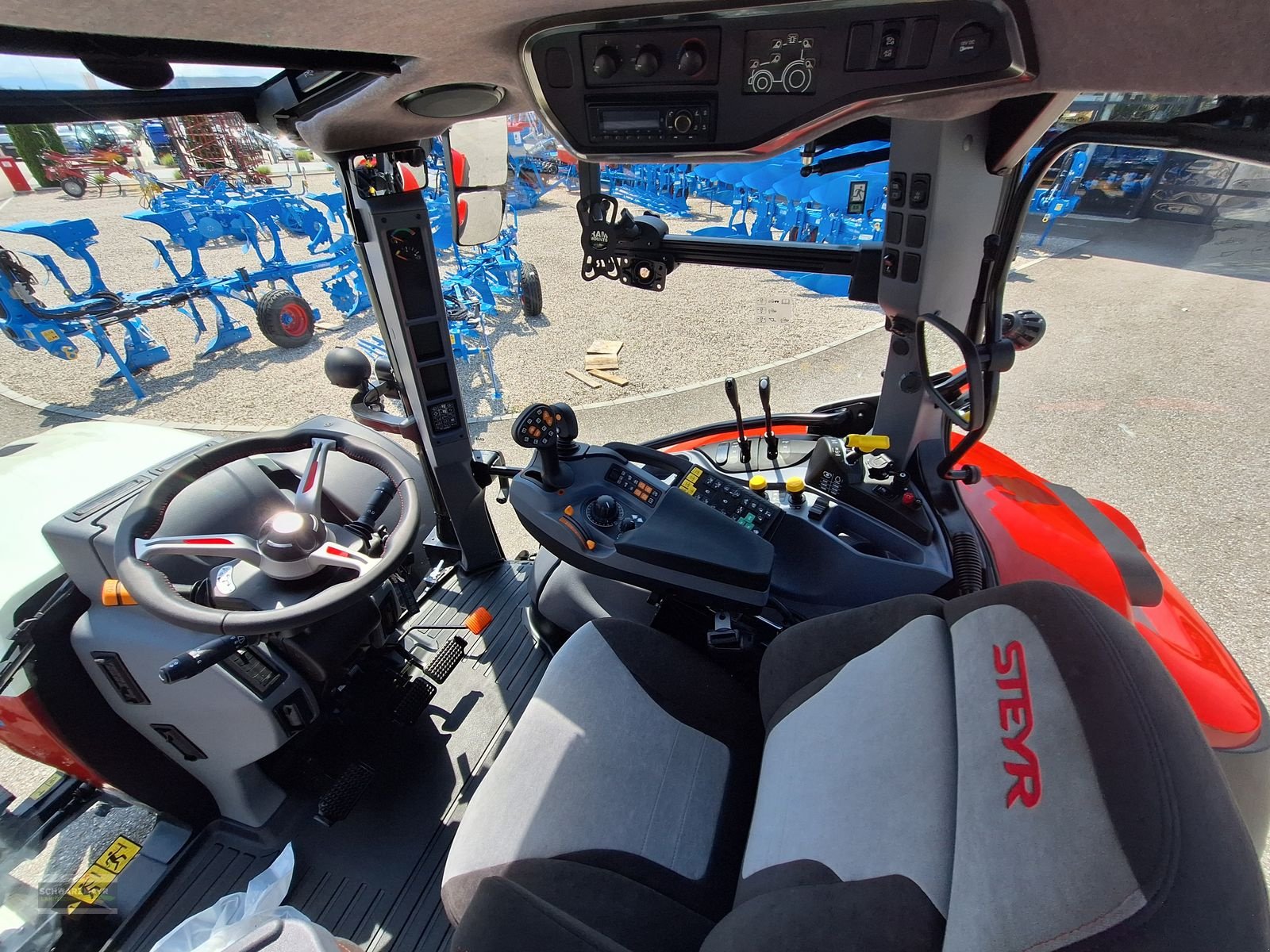 Traktor tip Steyr 4110 Expert CVT, Neumaschine in Gampern (Poză 15)