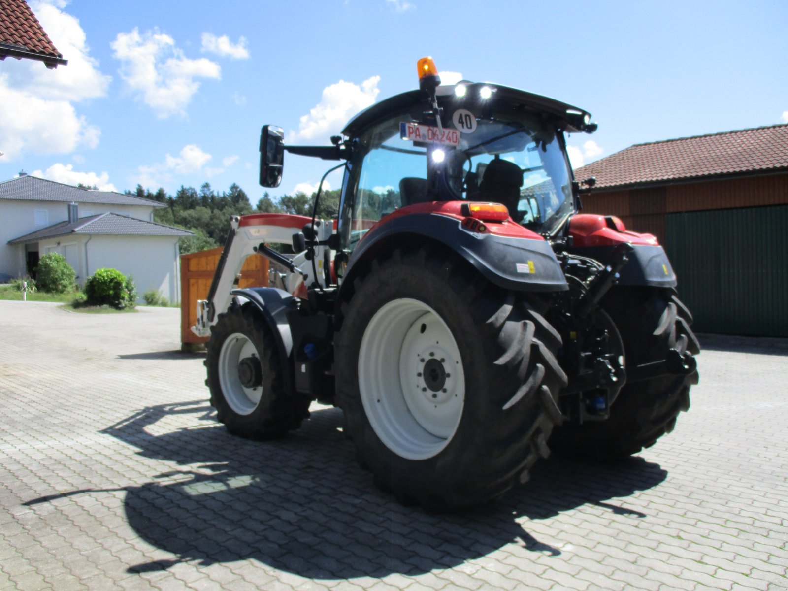 Traktor des Typs Steyr 4110 Expert CVT, Gebrauchtmaschine in Windorf (Bild 3)