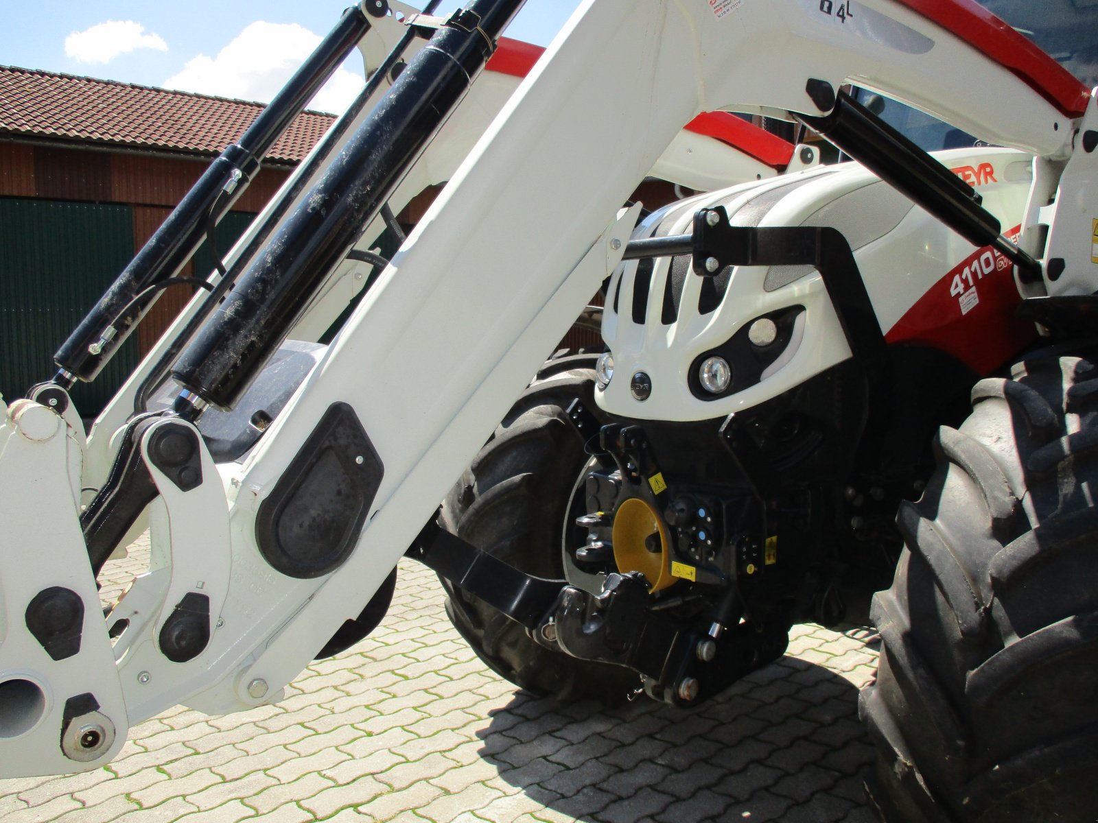 Traktor tip Steyr 4110 Expert CVT, Gebrauchtmaschine in Windorf (Poză 16)