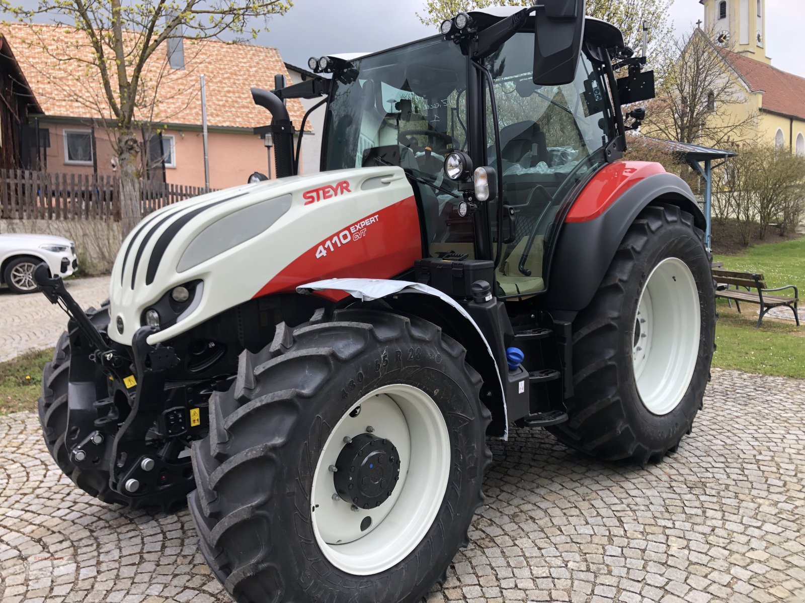 Traktor del tipo Steyr 4110 Expert, Neumaschine en Schwandorf (Imagen 1)