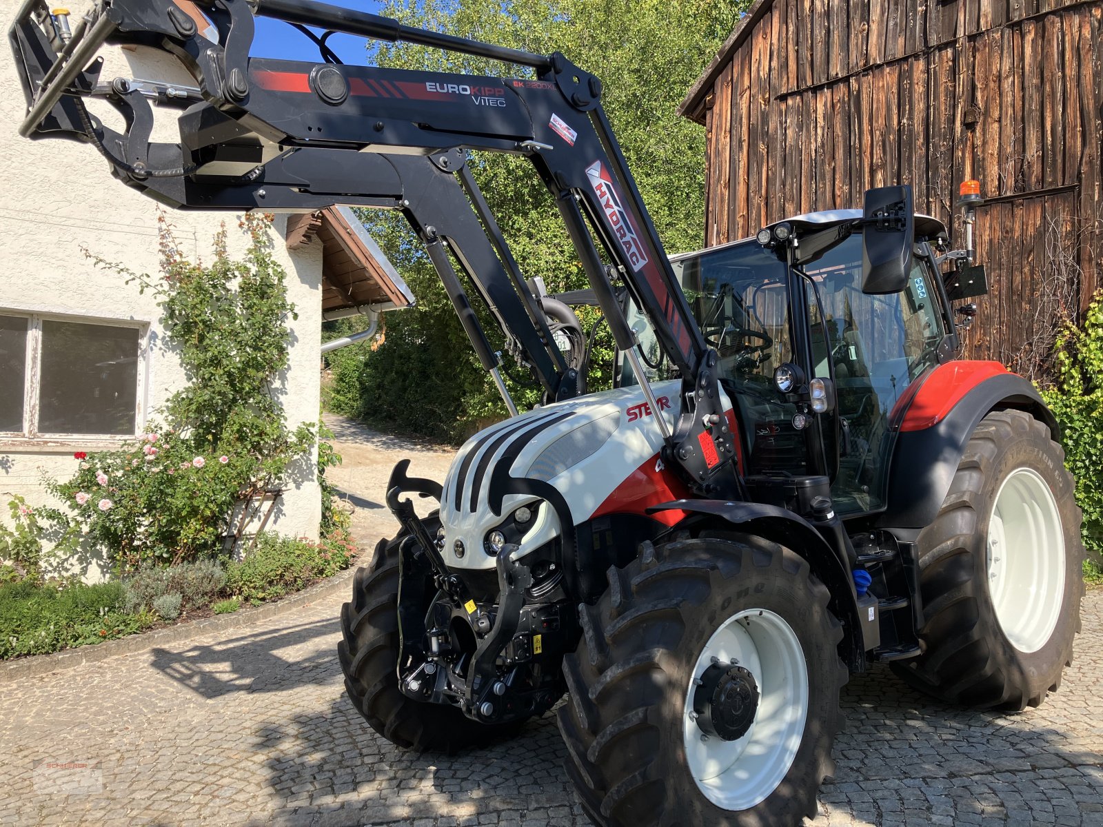 Traktor des Typs Steyr 4110 Expert, Gebrauchtmaschine in Schwandorf (Bild 1)