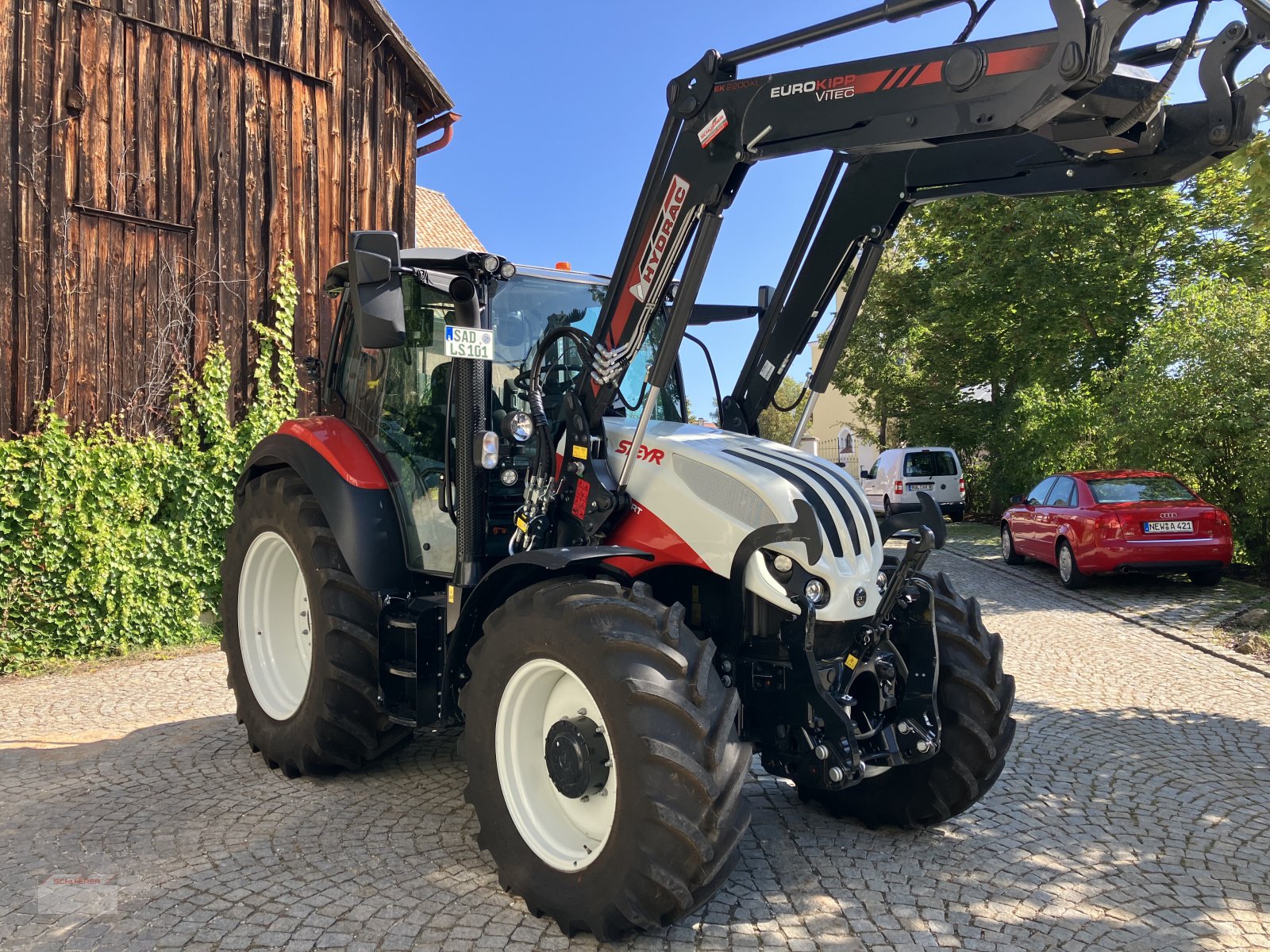 Traktor des Typs Steyr 4110 Expert, Gebrauchtmaschine in Schwandorf (Bild 2)