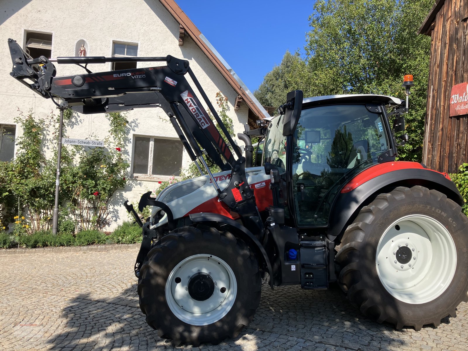 Traktor des Typs Steyr 4110 Expert, Gebrauchtmaschine in Schwandorf (Bild 3)