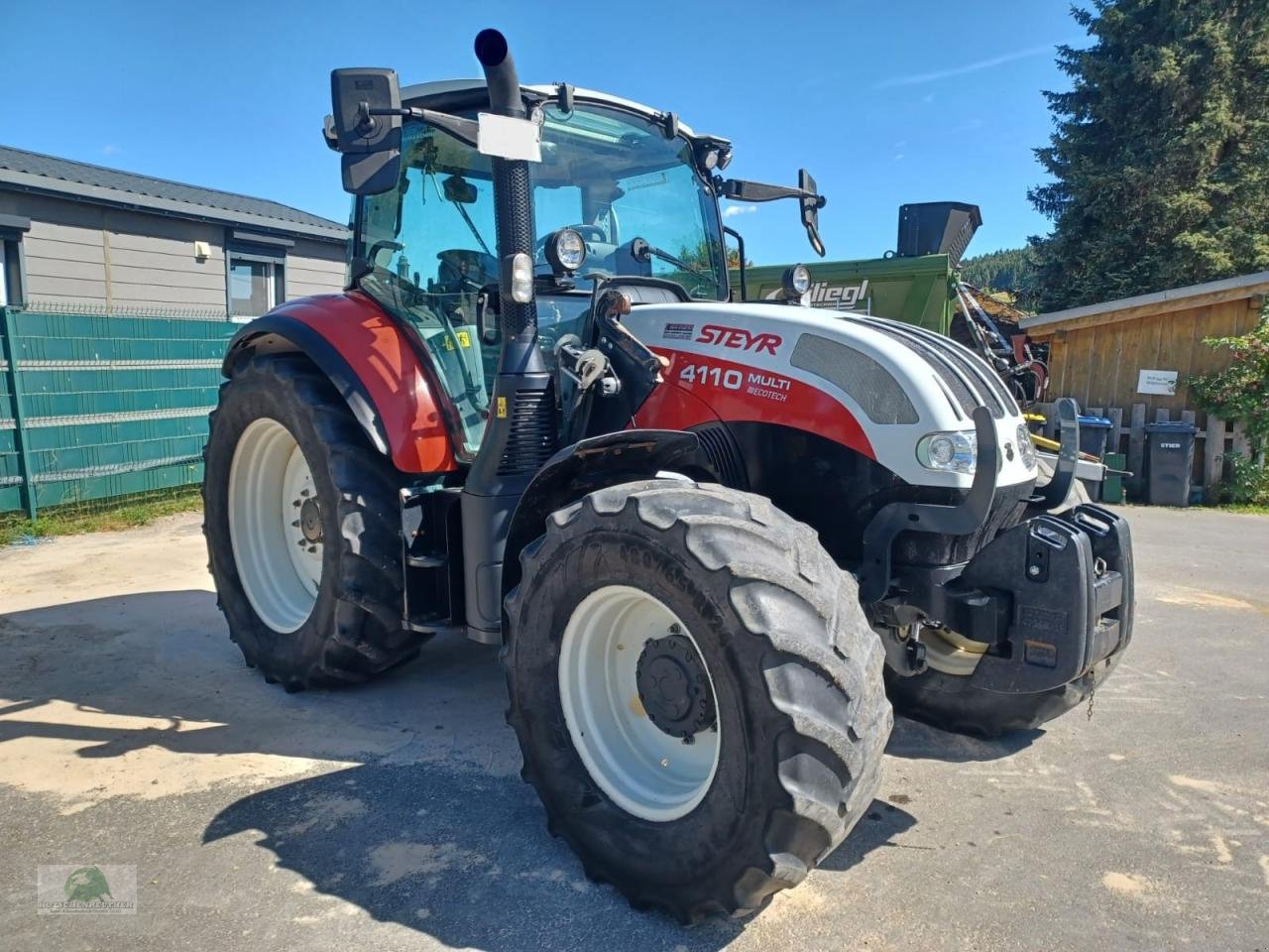 Traktor van het type Steyr 4110 Multi ET, Gebrauchtmaschine in Teichröda (Foto 3)
