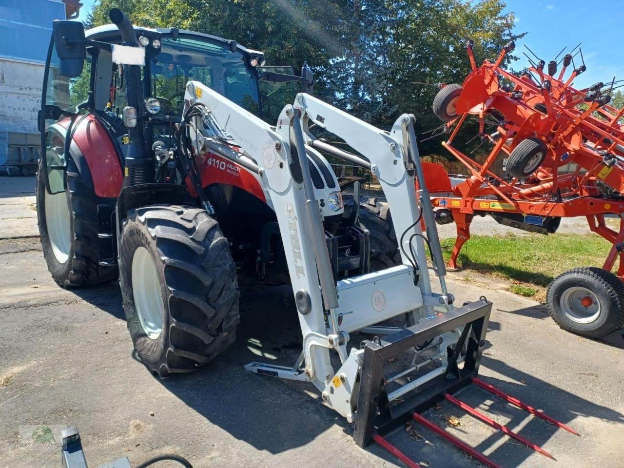 Traktor van het type Steyr 4110 Multi ET, Gebrauchtmaschine in Teichröda (Foto 7)