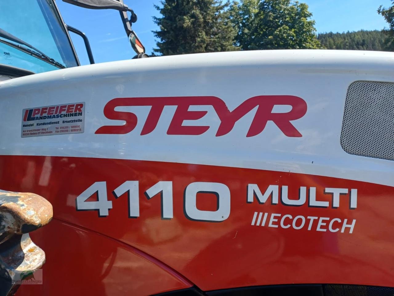 Traktor van het type Steyr 4110 Multi ET, Gebrauchtmaschine in Teichröda (Foto 8)