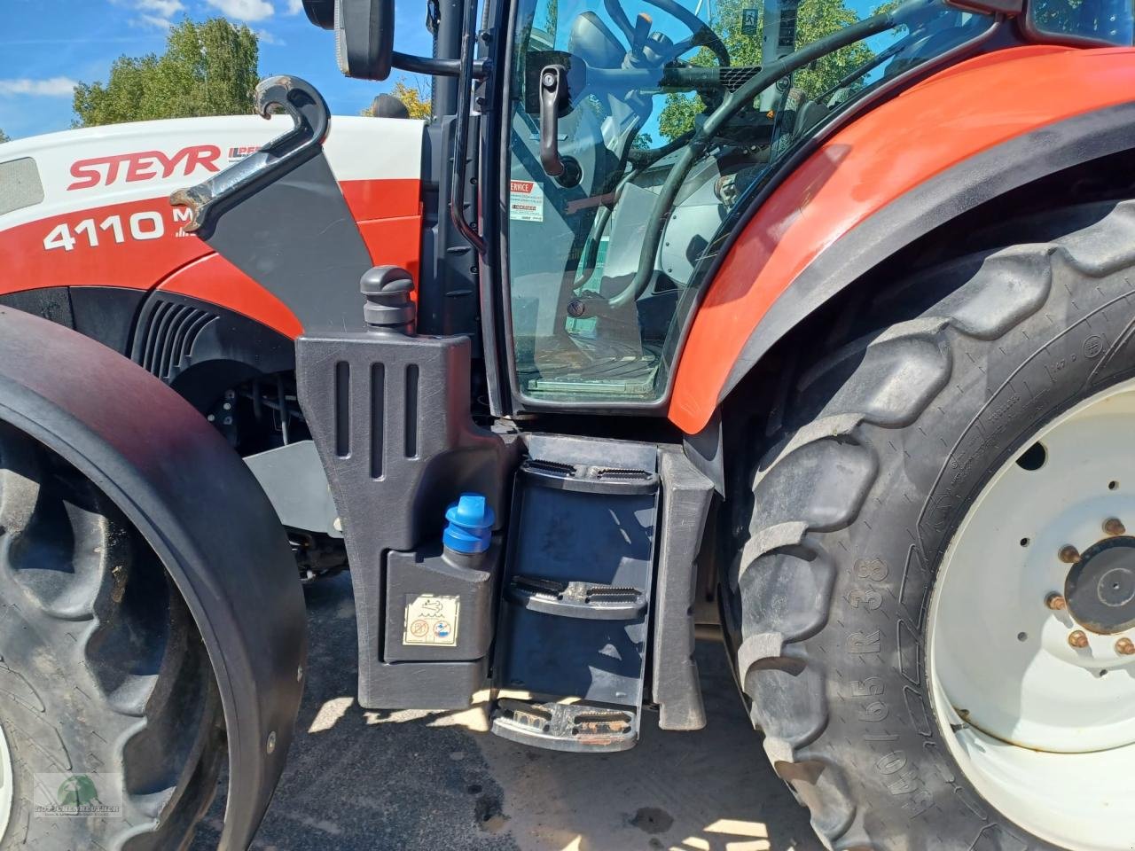Traktor van het type Steyr 4110 Multi ET, Gebrauchtmaschine in Teichröda (Foto 9)