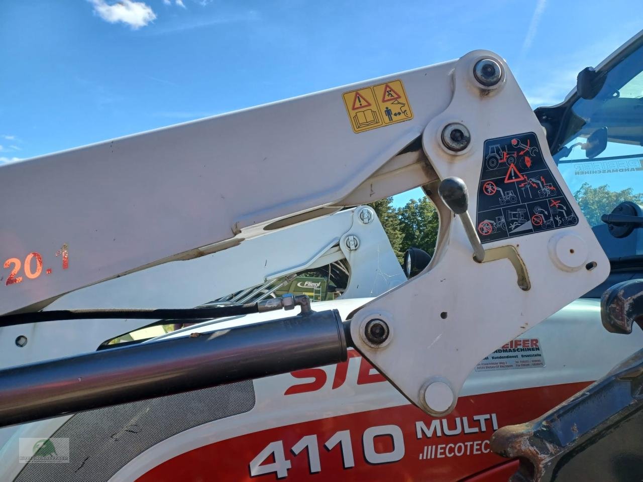 Traktor van het type Steyr 4110 Multi ET, Gebrauchtmaschine in Teichröda (Foto 13)