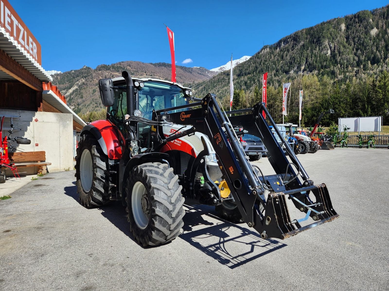Traktor типа Steyr 4110 Multi, Gebrauchtmaschine в Ried im Oberinntal (Фотография 8)
