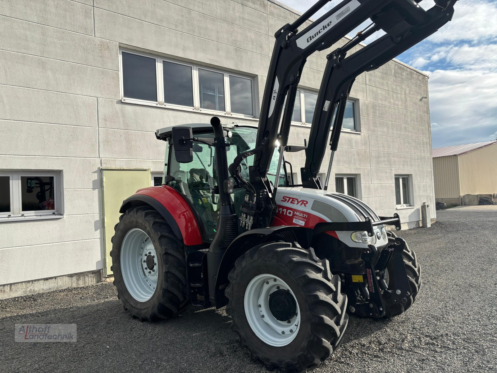 Traktor Türe ait Steyr 4110 Multi, Gebrauchtmaschine içinde Wabern (resim 3)