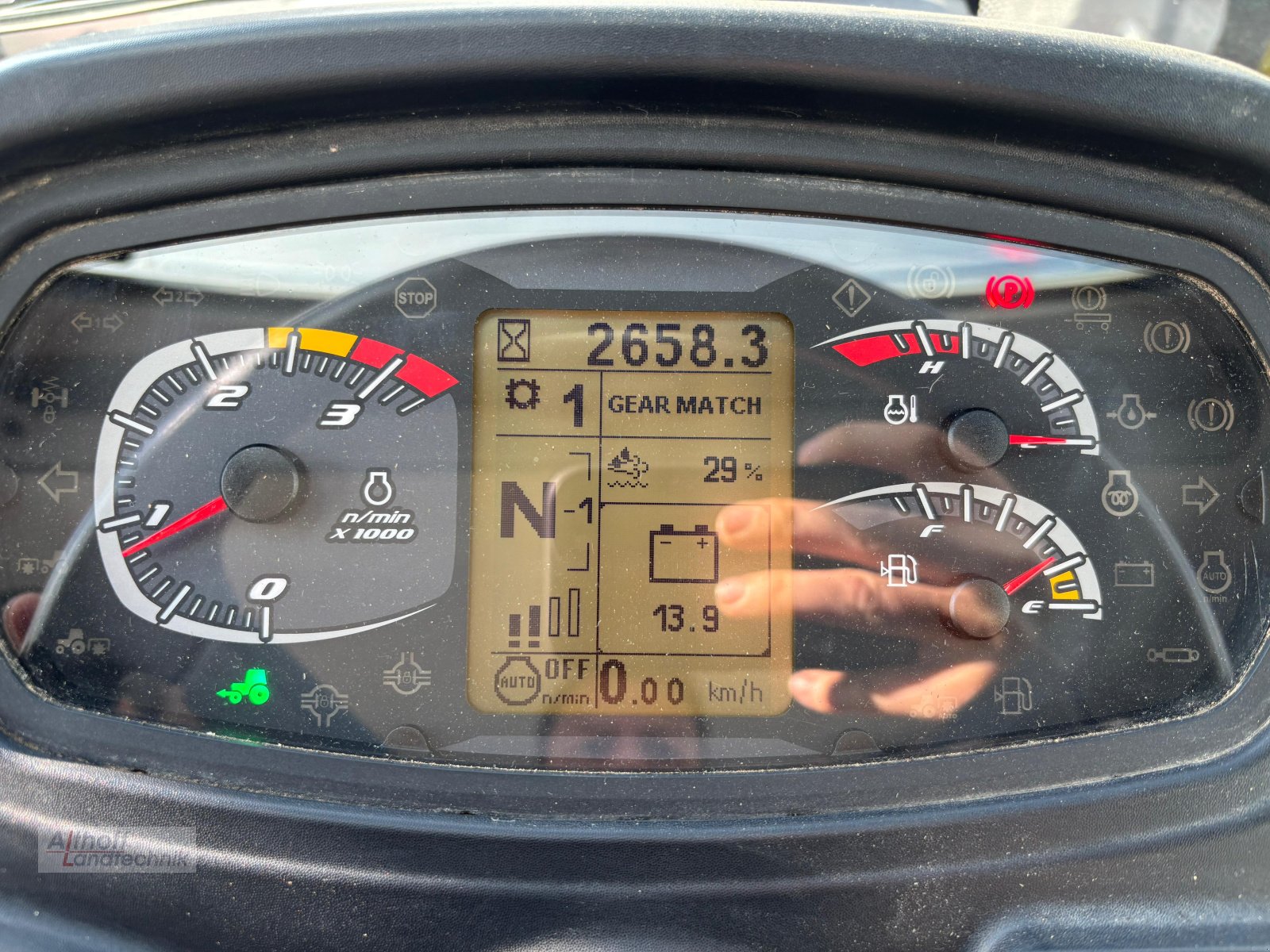 Traktor Türe ait Steyr 4110 Multi, Gebrauchtmaschine içinde Wabern (resim 9)