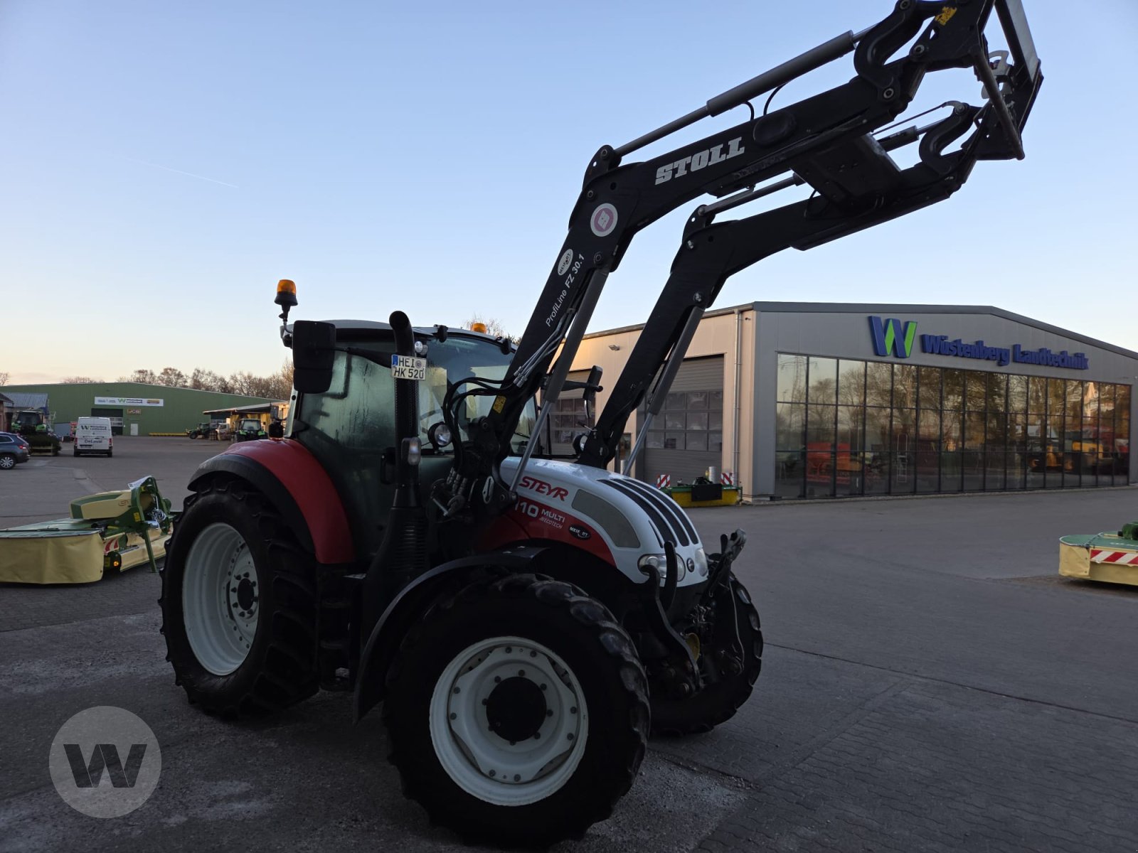 Traktor del tipo Steyr 4110 Multi, Gebrauchtmaschine en Börm (Imagen 1)