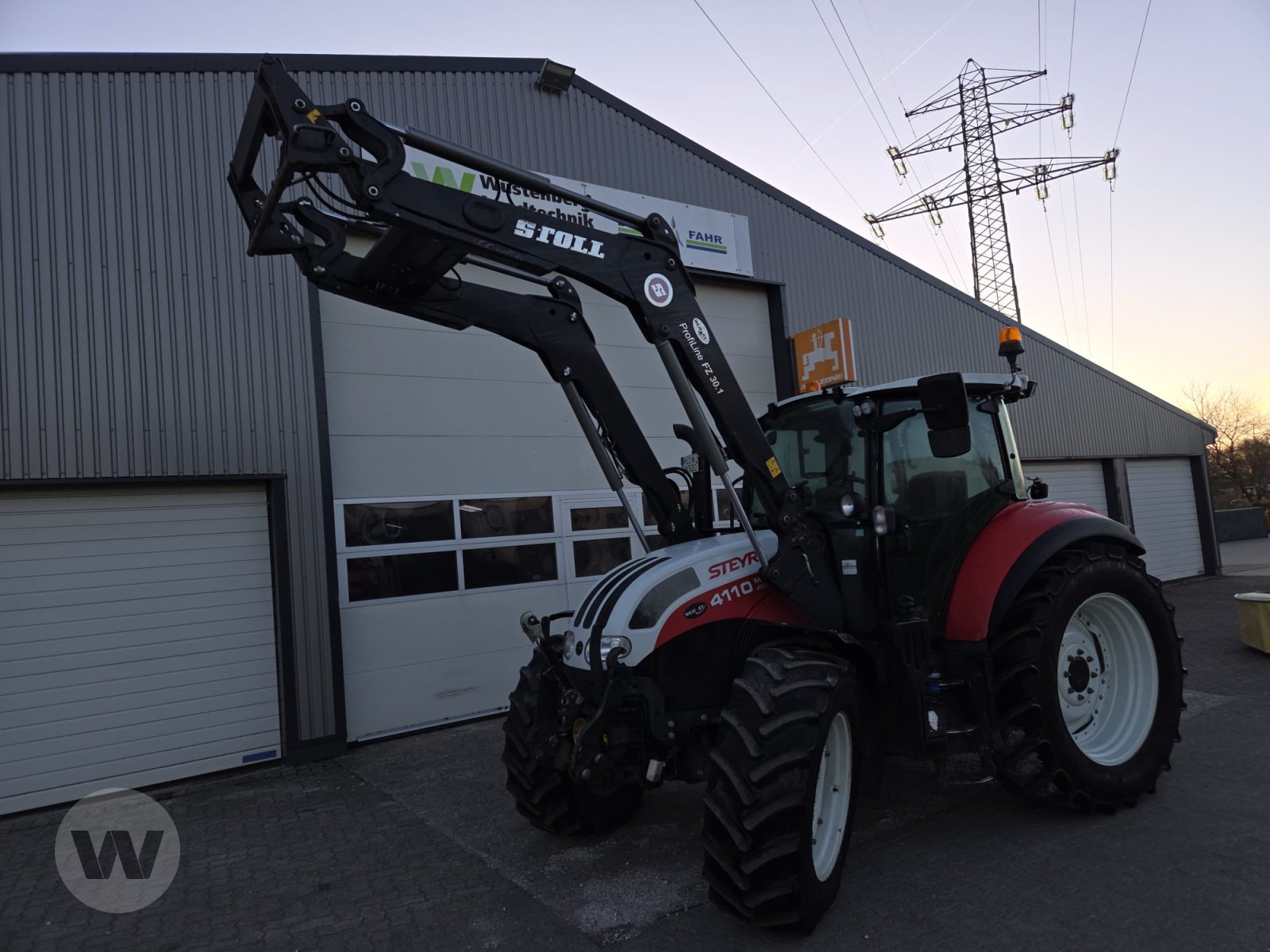 Traktor del tipo Steyr 4110 Multi, Gebrauchtmaschine en Börm (Imagen 2)