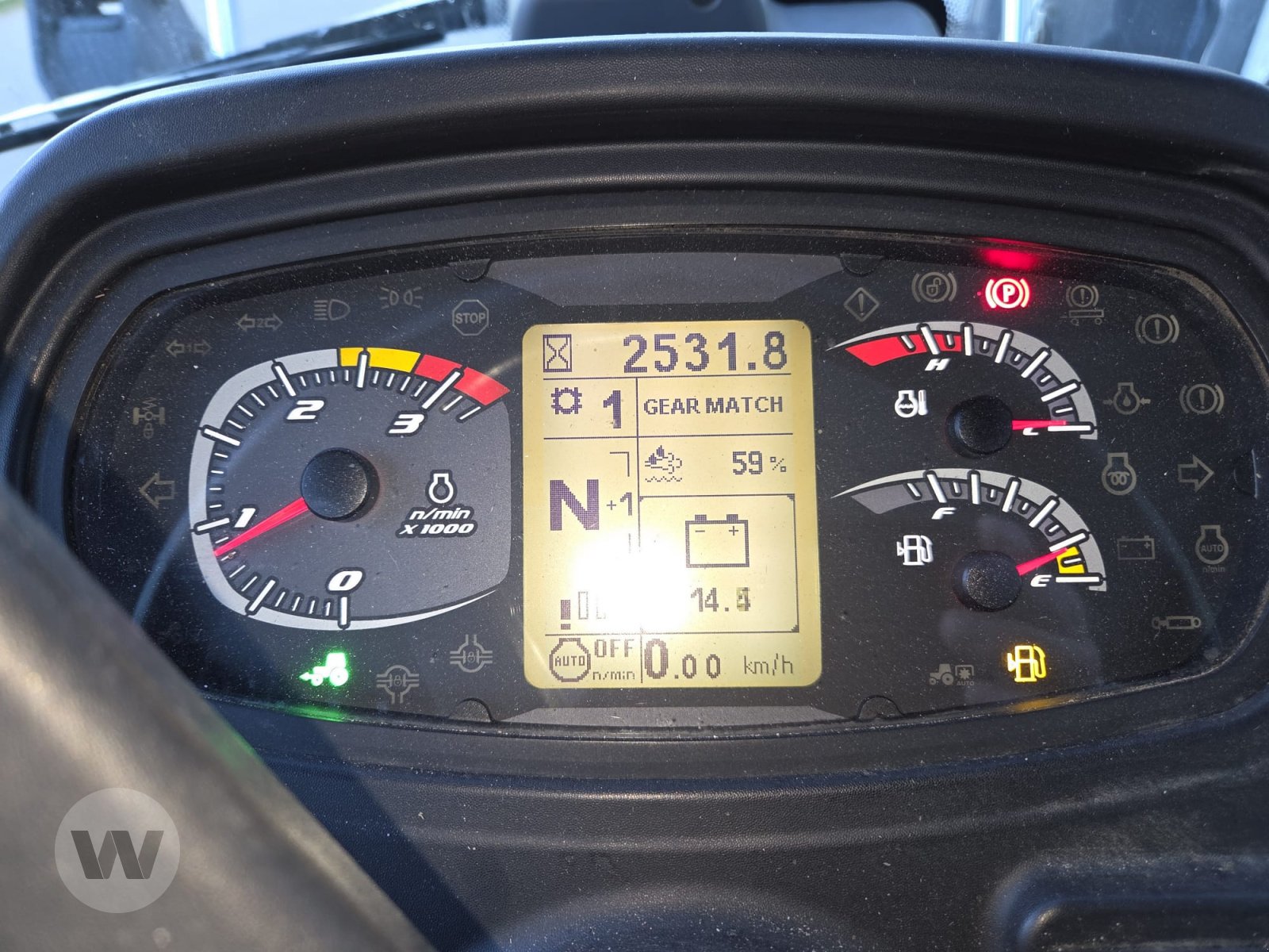 Traktor del tipo Steyr 4110 Multi, Gebrauchtmaschine en Börm (Imagen 9)