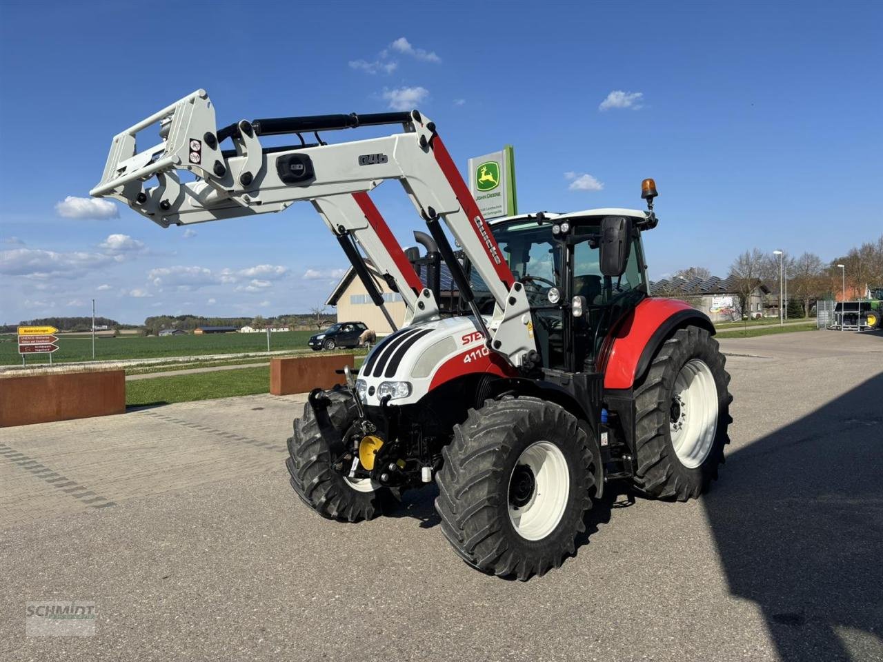 Traktor des Typs Steyr 4110 Multi, Gebrauchtmaschine in Herbrechtingen (Bild 9)