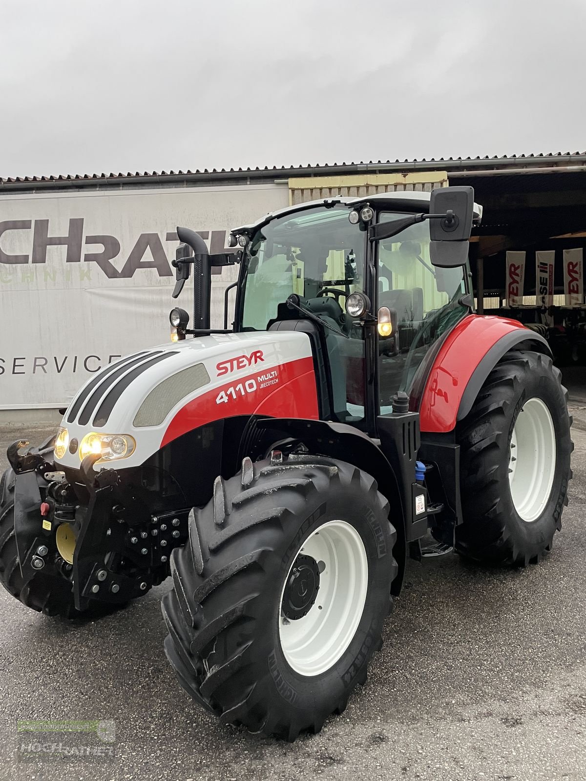 Traktor des Typs Steyr 4110 Multi, Gebrauchtmaschine in Kronstorf (Bild 1)