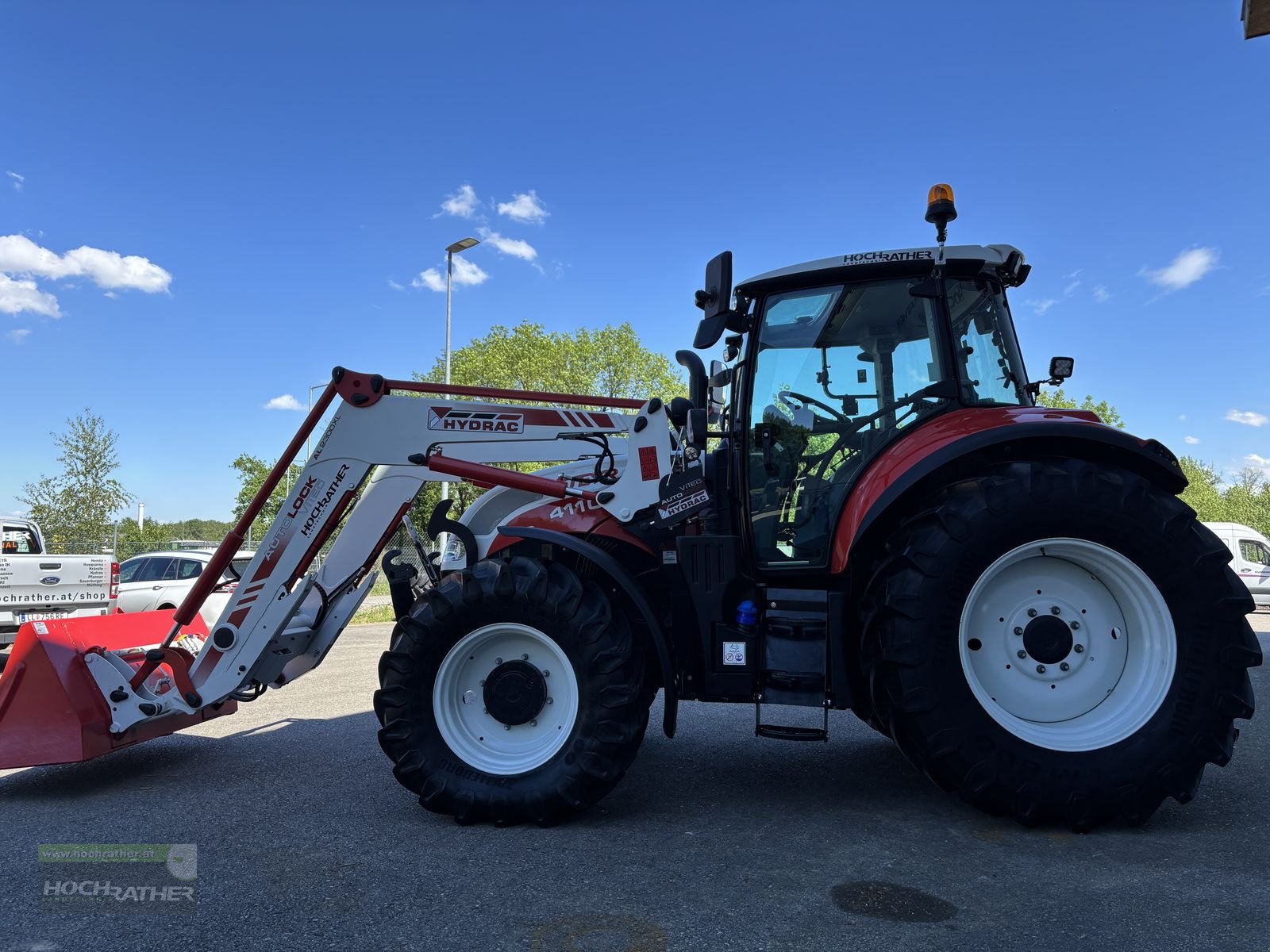 Traktor van het type Steyr 4110 Multi, Gebrauchtmaschine in Kronstorf (Foto 8)