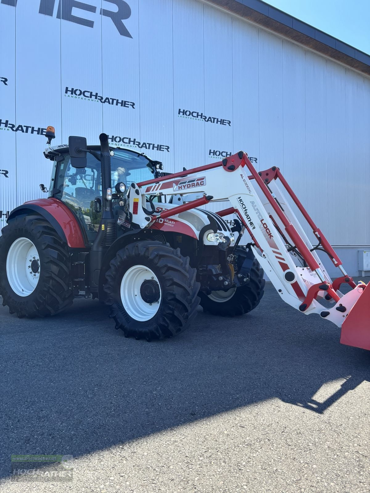 Traktor van het type Steyr 4110 Multi, Gebrauchtmaschine in Kronstorf (Foto 2)