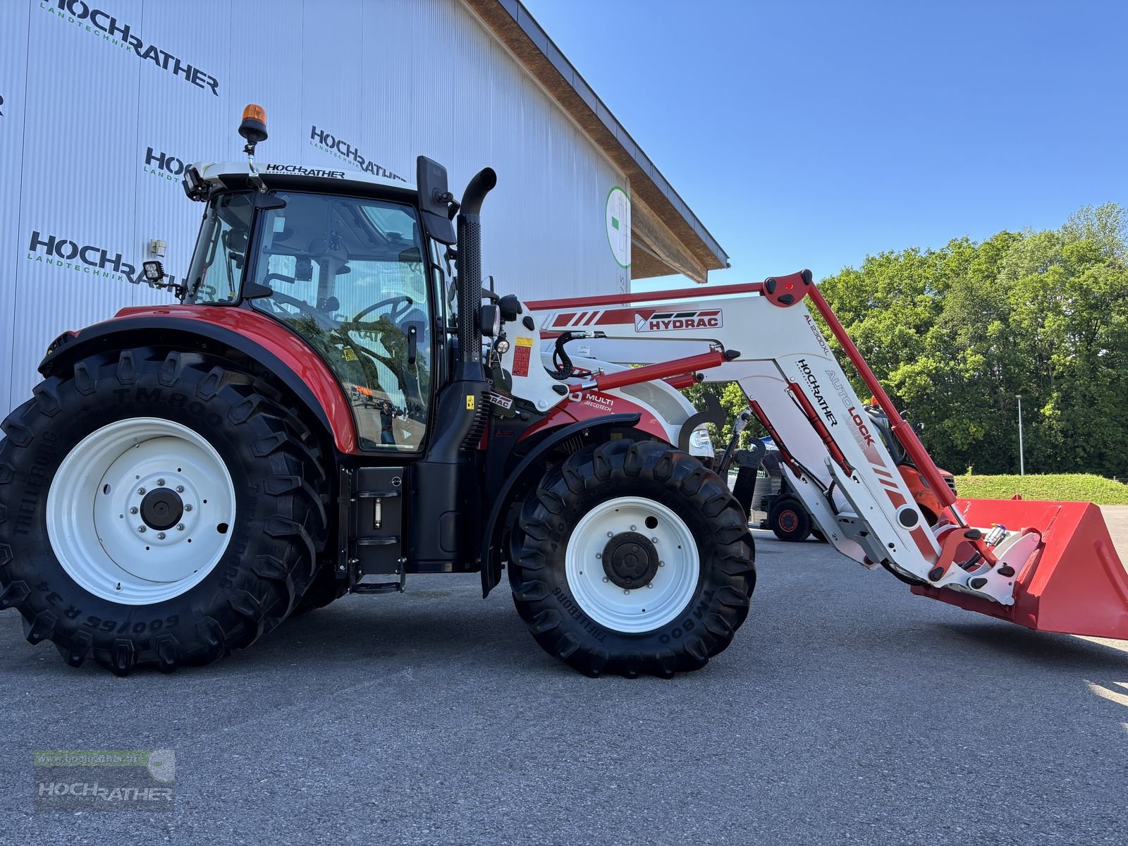 Traktor van het type Steyr 4110 Multi, Gebrauchtmaschine in Kronstorf (Foto 4)