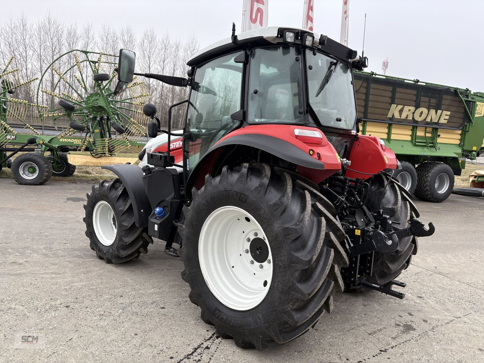 Traktor of the type Steyr 4110 PLUS, Neumaschine in St. Marein (Picture 7)