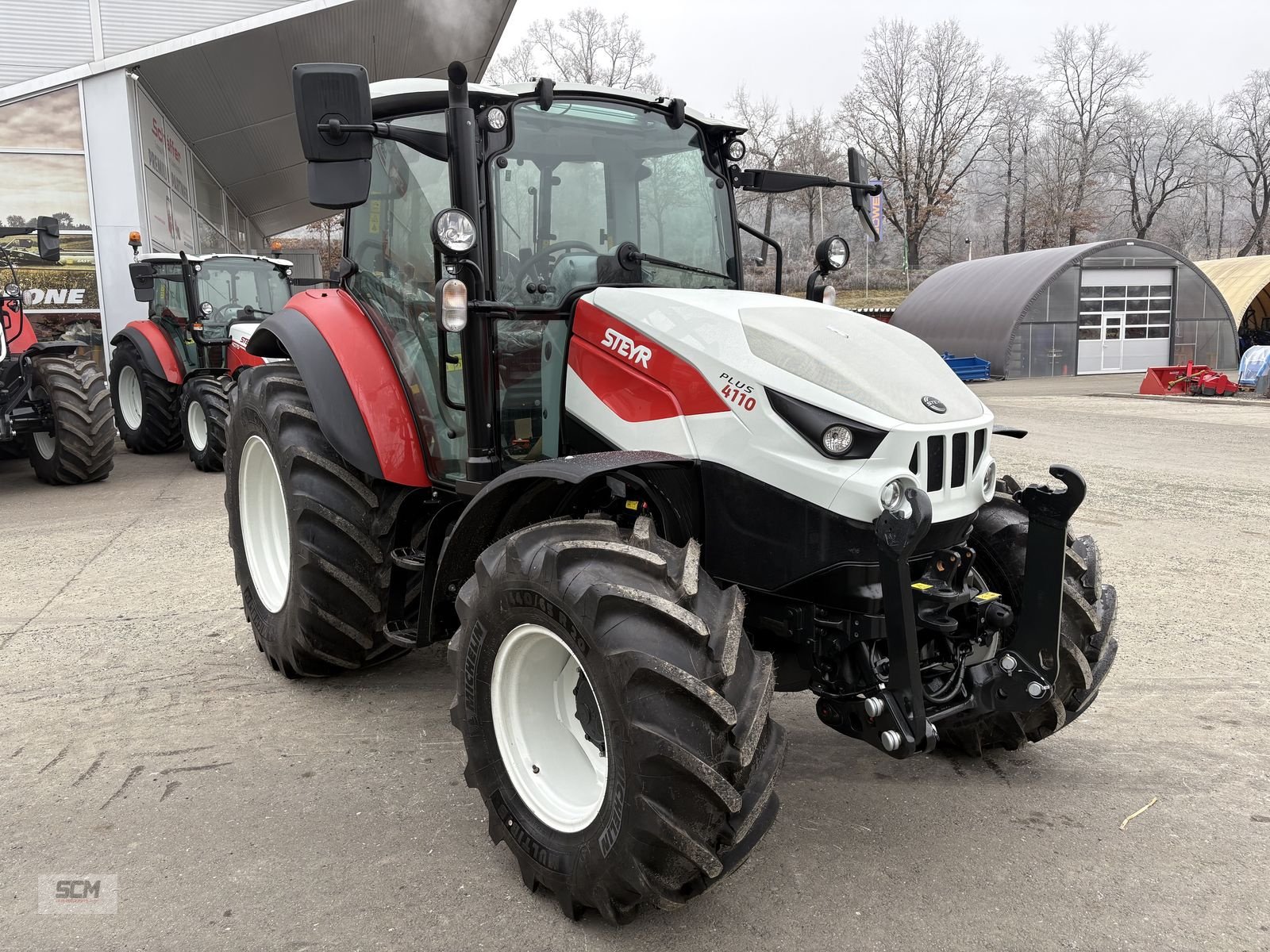 Traktor of the type Steyr 4110 PLUS, Neumaschine in St. Marein (Picture 3)