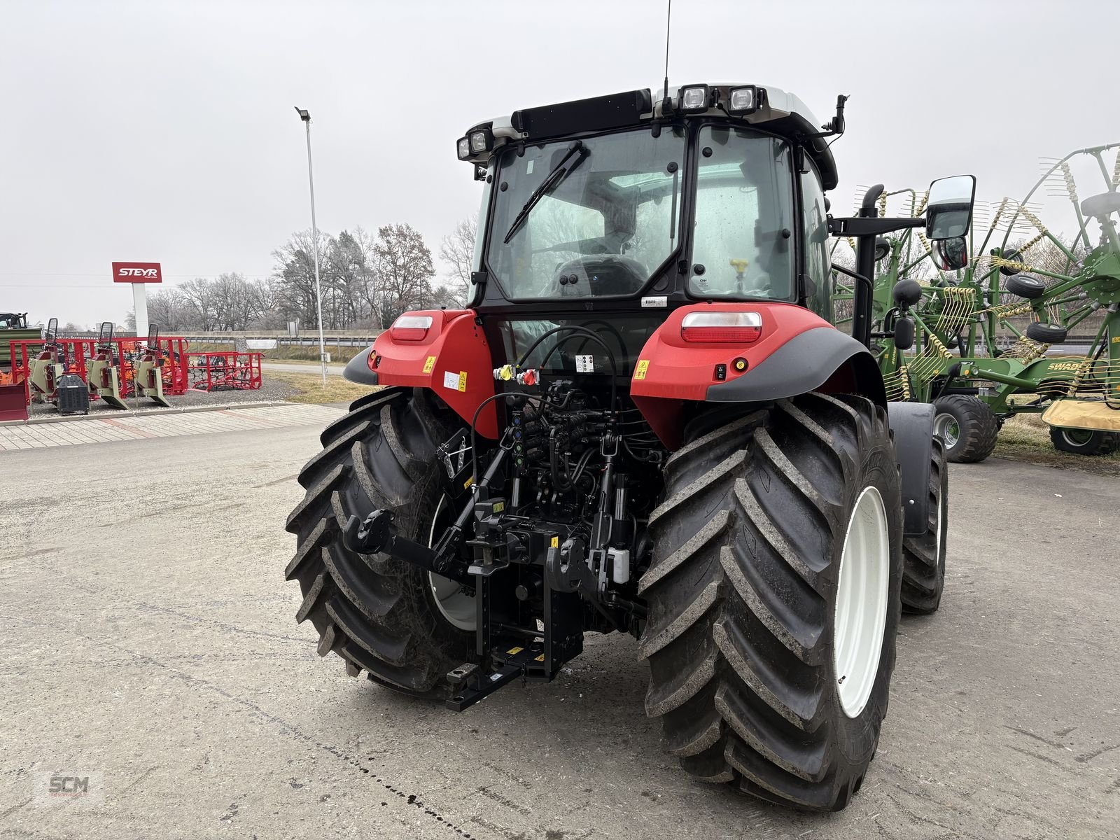 Traktor of the type Steyr 4110 PLUS, Neumaschine in St. Marein (Picture 5)