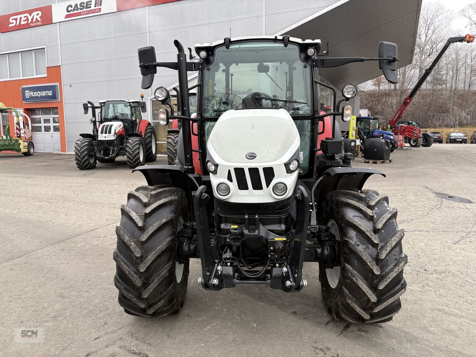 Traktor of the type Steyr 4110 PLUS, Neumaschine in St. Marein (Picture 2)