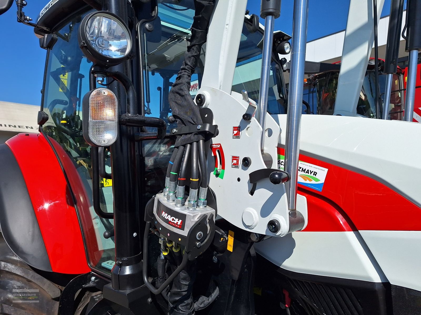 Traktor tipa Steyr 4110 PLUS, Neumaschine u Aurolzmünster (Slika 13)