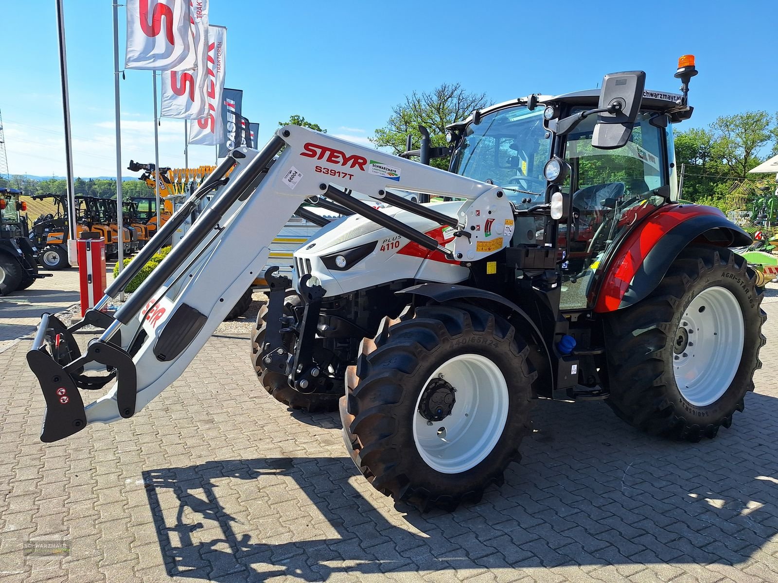 Traktor tipa Steyr 4110 PLUS, Neumaschine u Aurolzmünster (Slika 30)