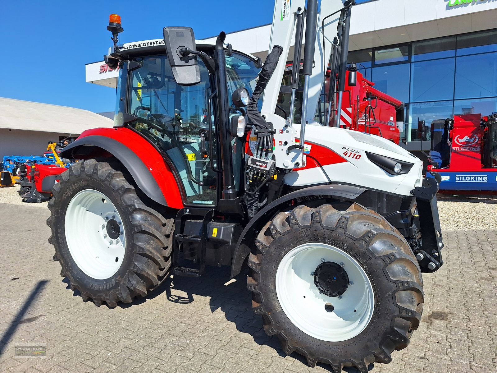 Traktor tipa Steyr 4110 PLUS, Neumaschine u Aurolzmünster (Slika 4)