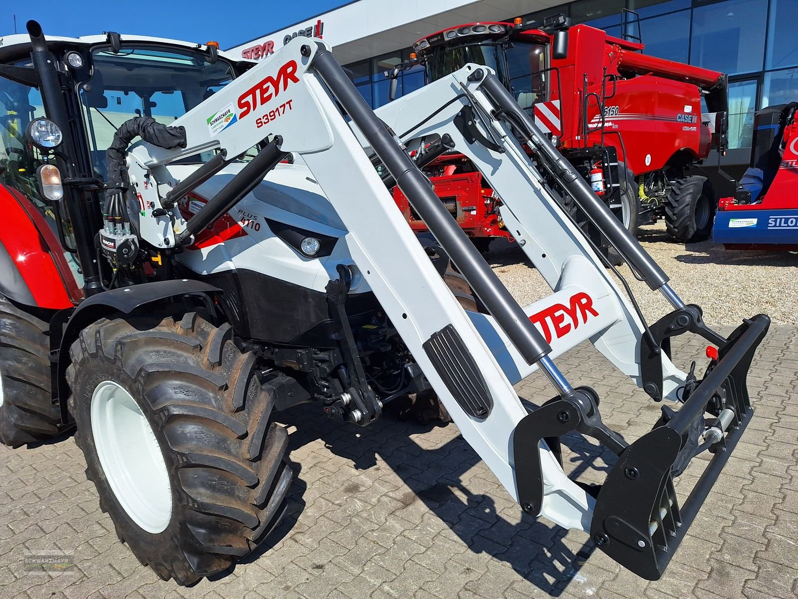 Traktor tipa Steyr 4110 PLUS, Neumaschine u Aurolzmünster (Slika 27)