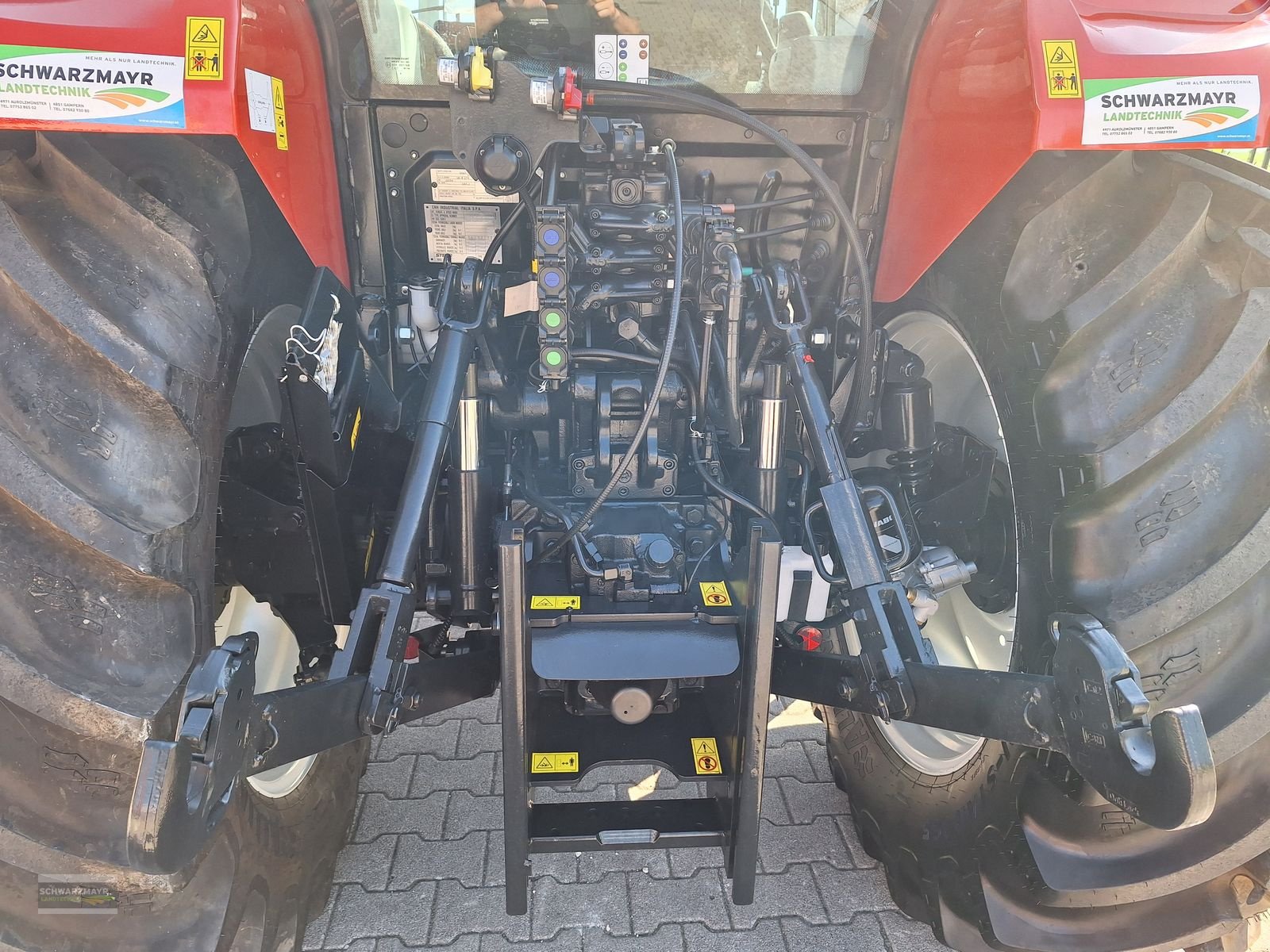 Traktor of the type Steyr 4110 PLUS, Neumaschine in Aurolzmünster (Picture 17)