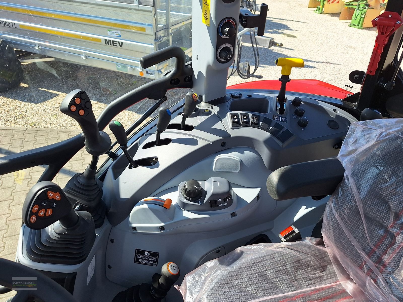 Traktor typu Steyr 4110 PLUS, Neumaschine v Aurolzmünster (Obrázek 22)