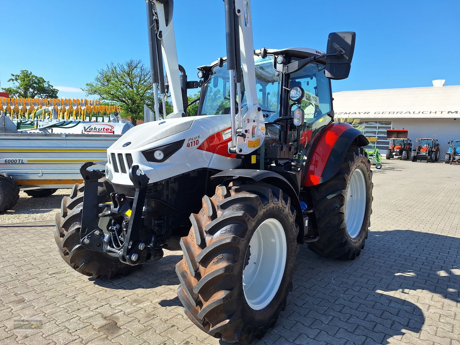 Traktor typu Steyr 4110 PLUS, Neumaschine v Aurolzmünster (Obrázek 5)