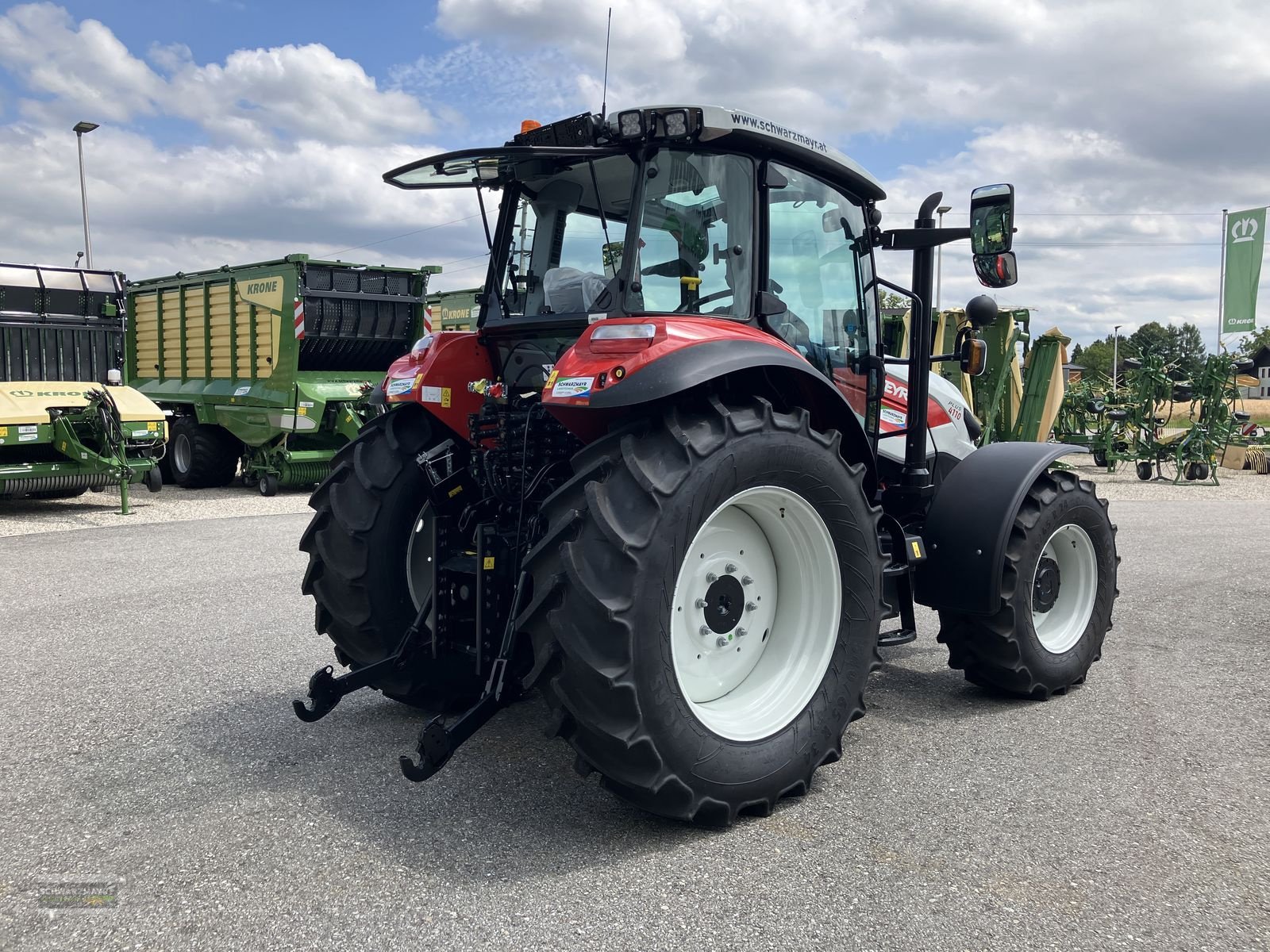 Traktor van het type Steyr 4110 PLUS, Vorführmaschine in Gampern (Foto 8)