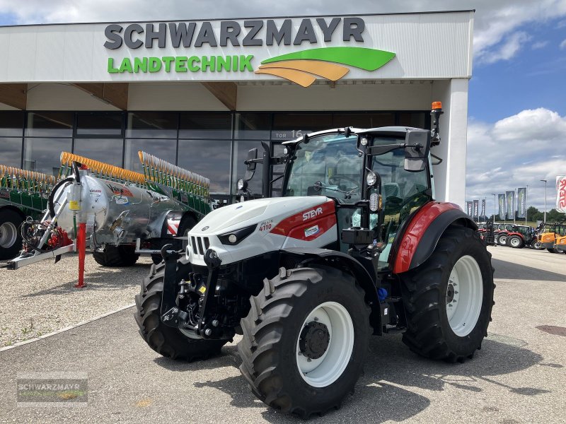 Traktor typu Steyr 4110 PLUS, Neumaschine v Gampern (Obrázok 1)