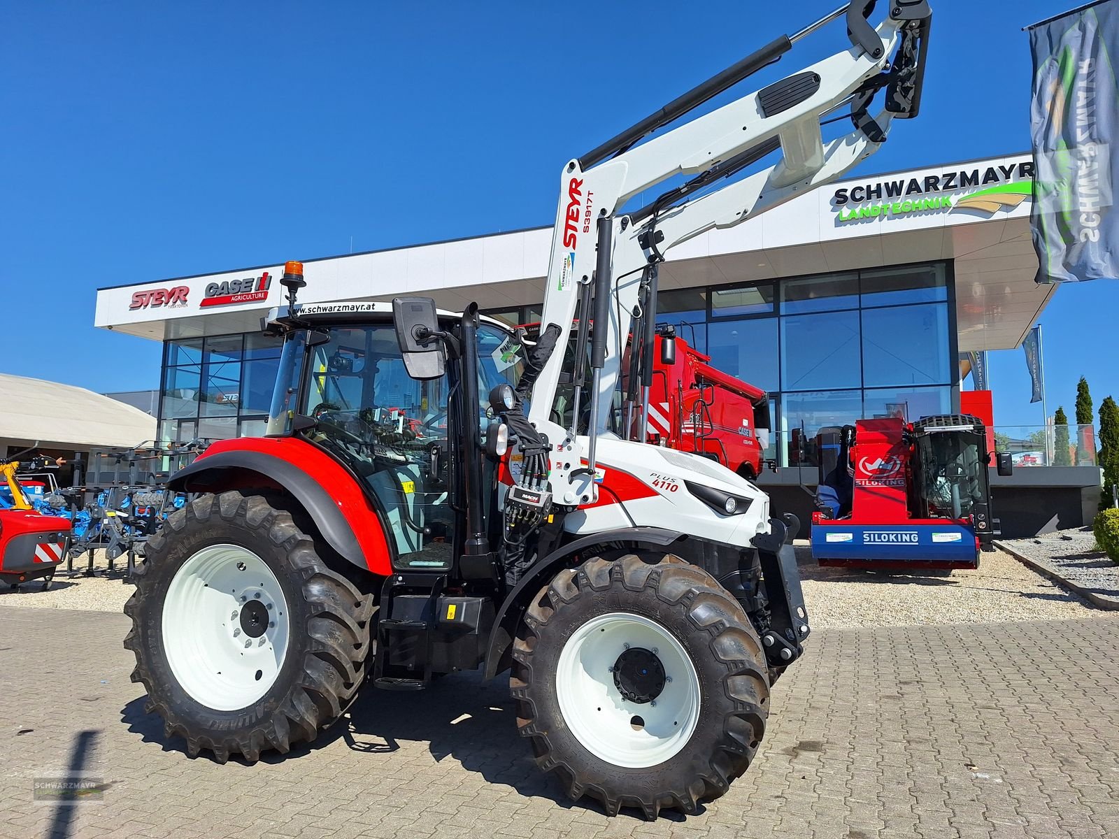 Traktor от тип Steyr 4110 PLUS, Mietmaschine в Gampern (Снимка 3)