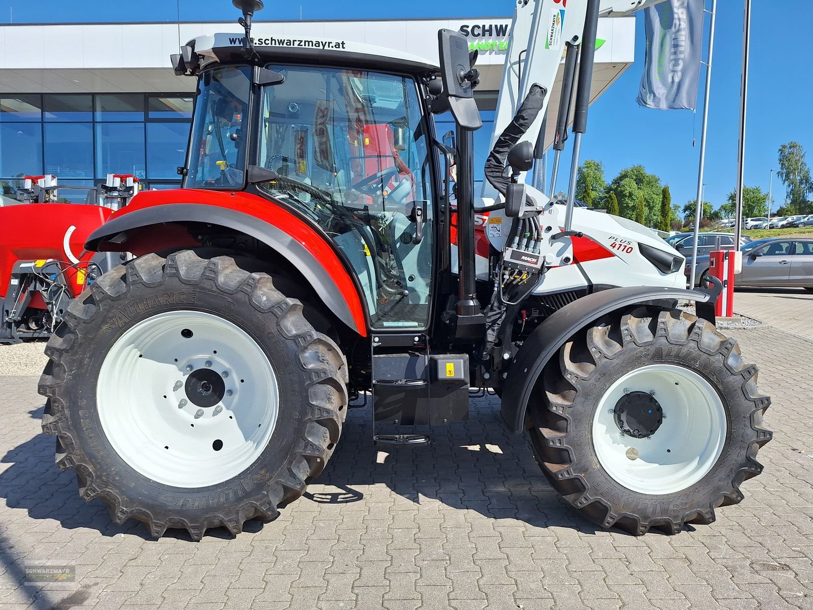 Traktor от тип Steyr 4110 PLUS, Mietmaschine в Gampern (Снимка 9)