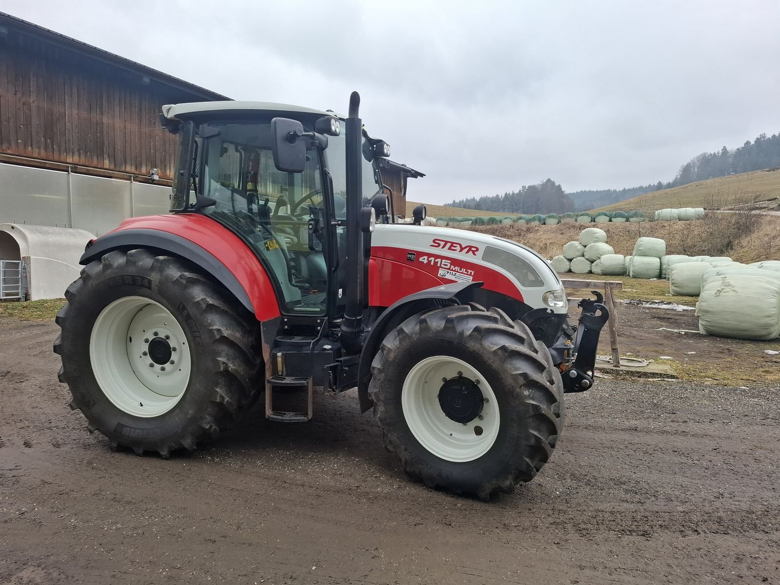 Traktor del tipo Steyr 4115 Multi Basis, Gebrauchtmaschine In Saxen (Immagine 1)