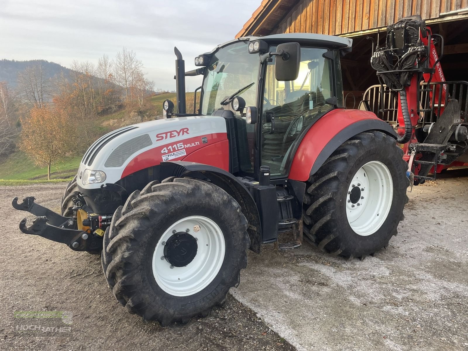 Traktor del tipo Steyr 4115 Multi Basis, Gebrauchtmaschine en Kronstorf (Imagen 1)